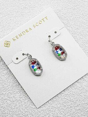 Kendra Scott Printed Crystal Earrings
